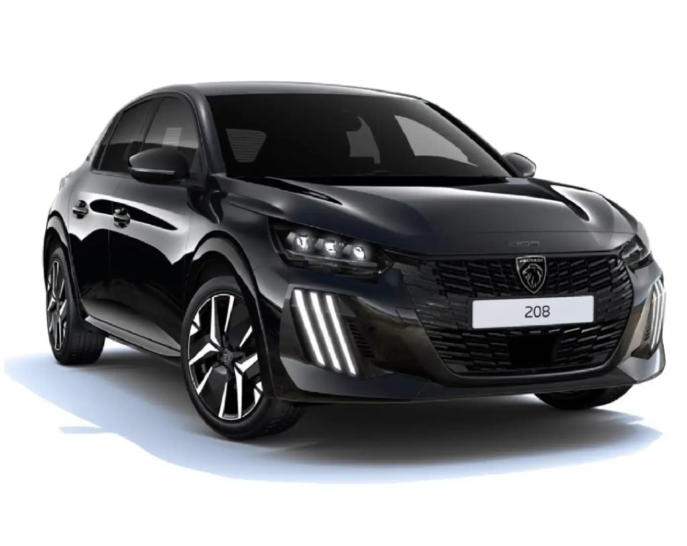 Peugeot 208 Hybrid 110 e-DCS6 GT Noir - 1