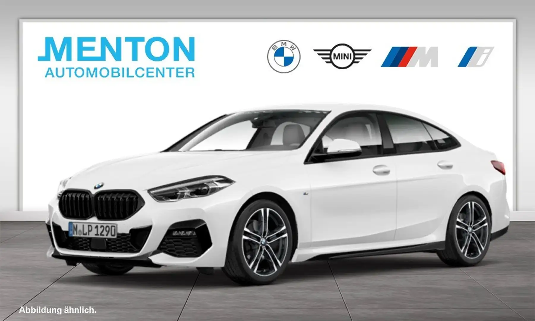 BMW 218 i Gran Coupe M Sport DAB LED WLAN Tempomat Weiß - 1