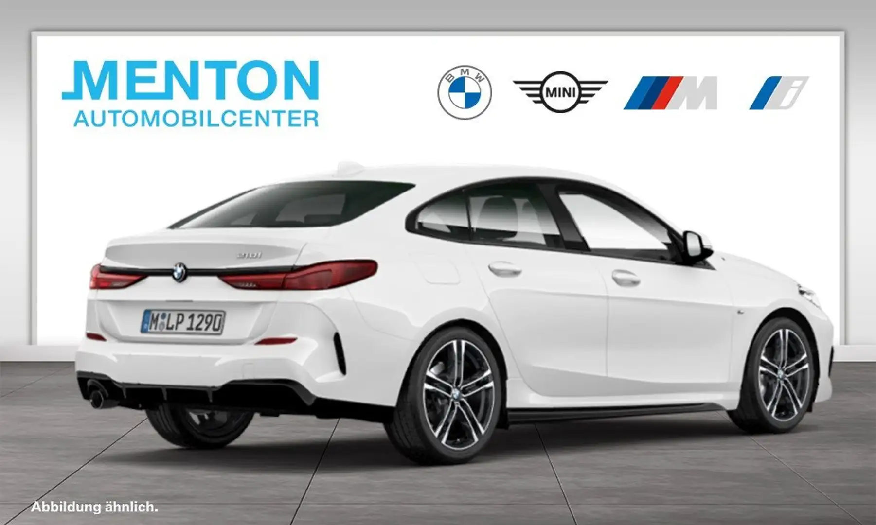 BMW 218 i Gran Coupe M Sport DAB LED WLAN Tempomat Weiß - 2