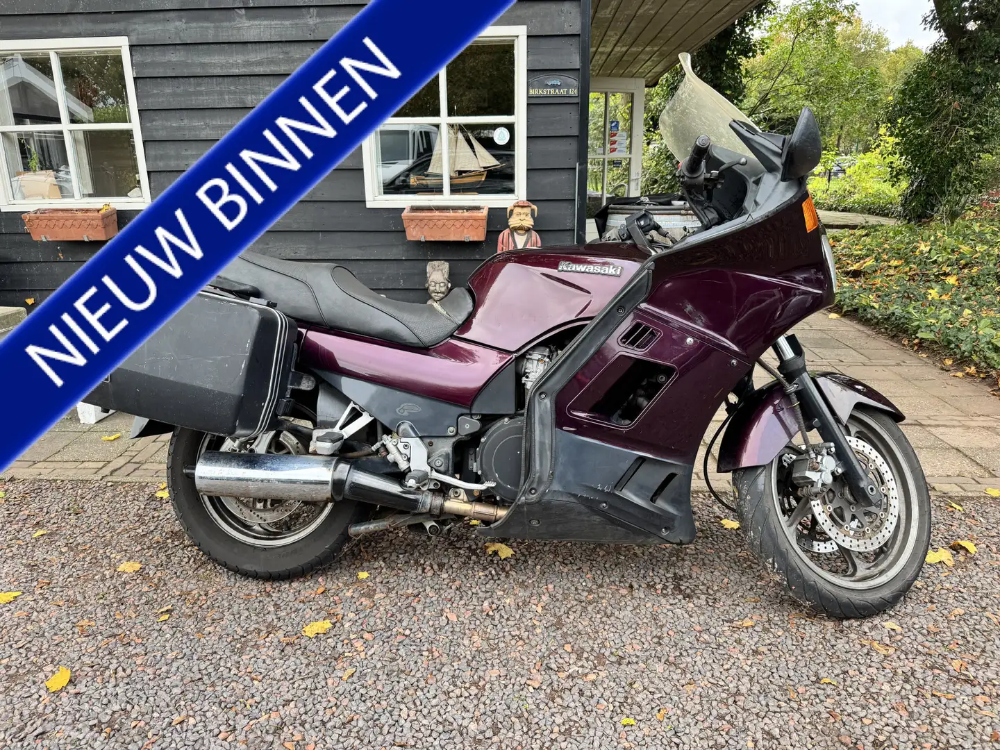 Kawasaki GTR 1000 *EXPORT*KOFFERS Paars - 1