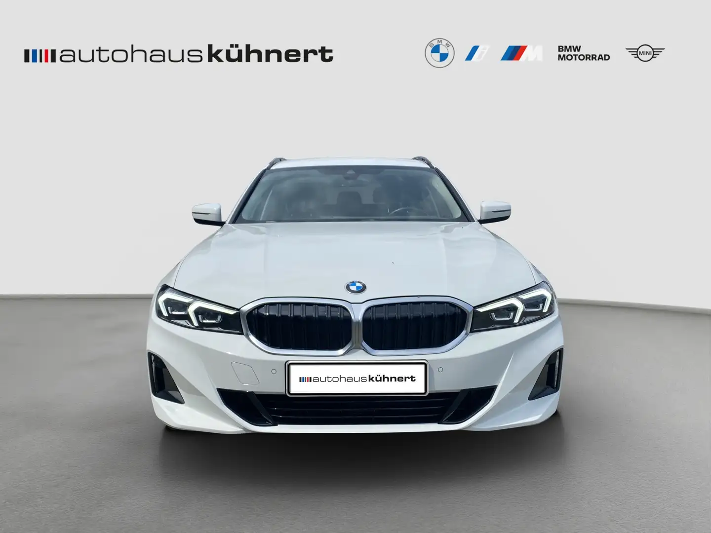 BMW 318 i touring LED SpurAss Navi HiFi AUT PDC Blanc - 2