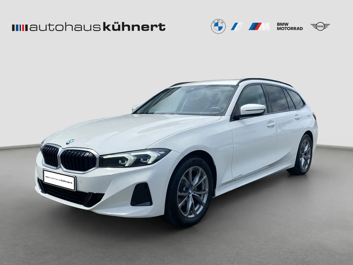 BMW 318 i touring LED SpurAss Navi HiFi AUT PDC Blanc - 1