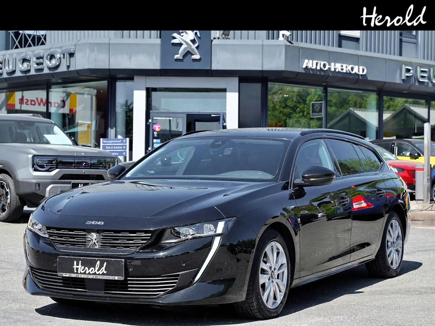 Peugeot 508 SW Hybrid 225 Allure Pack*1.Hand,Komfortp.* Schwarz - 2
