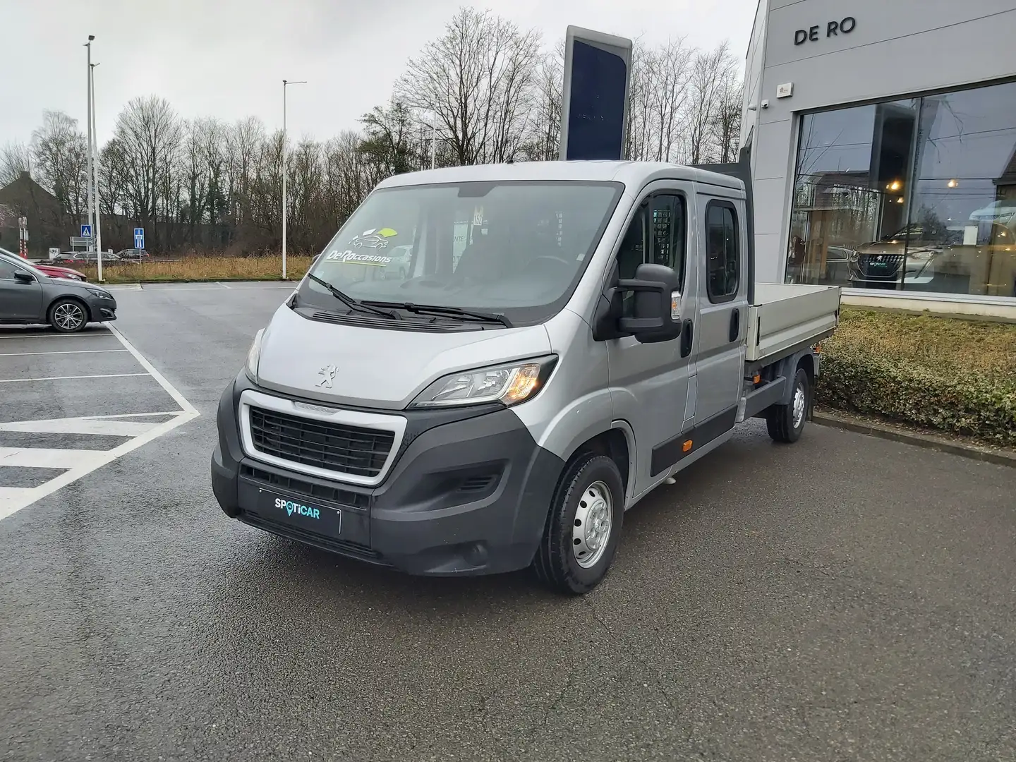 Peugeot BOXER PLATEAU DOUBLE CABINE 335 L3 2.0hdi Zilver - 1