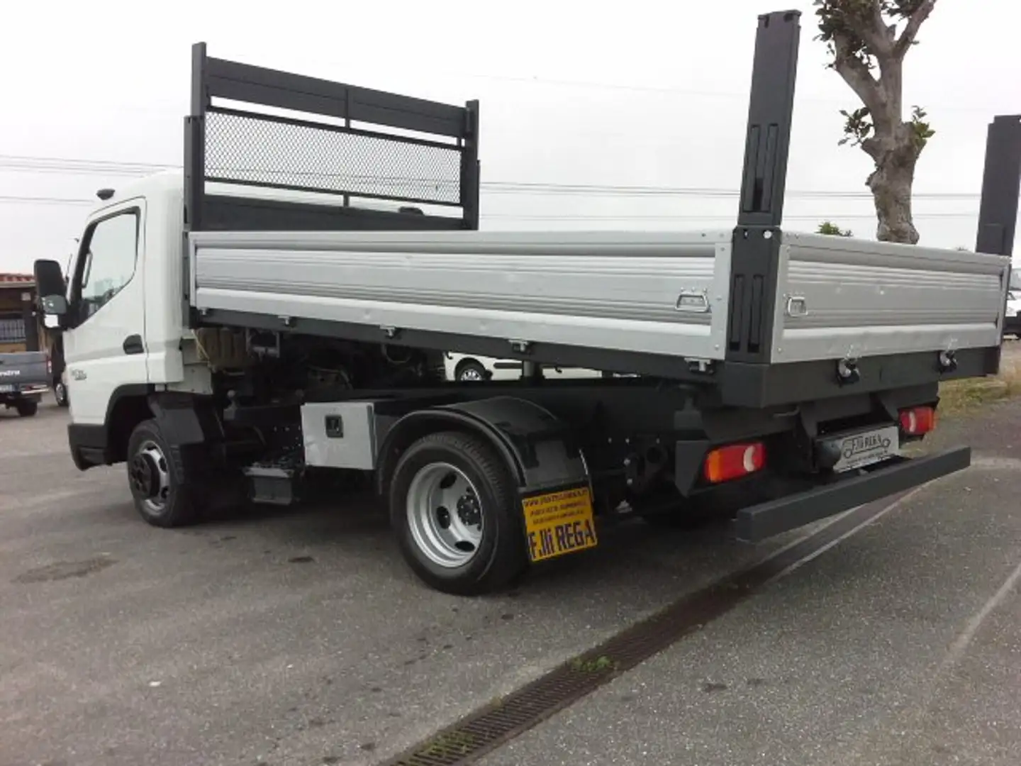 Mitsubishi Canter 35.13 3.0 TDI CASSONE RIBALTABILE con 3 POSTI Alb - 1