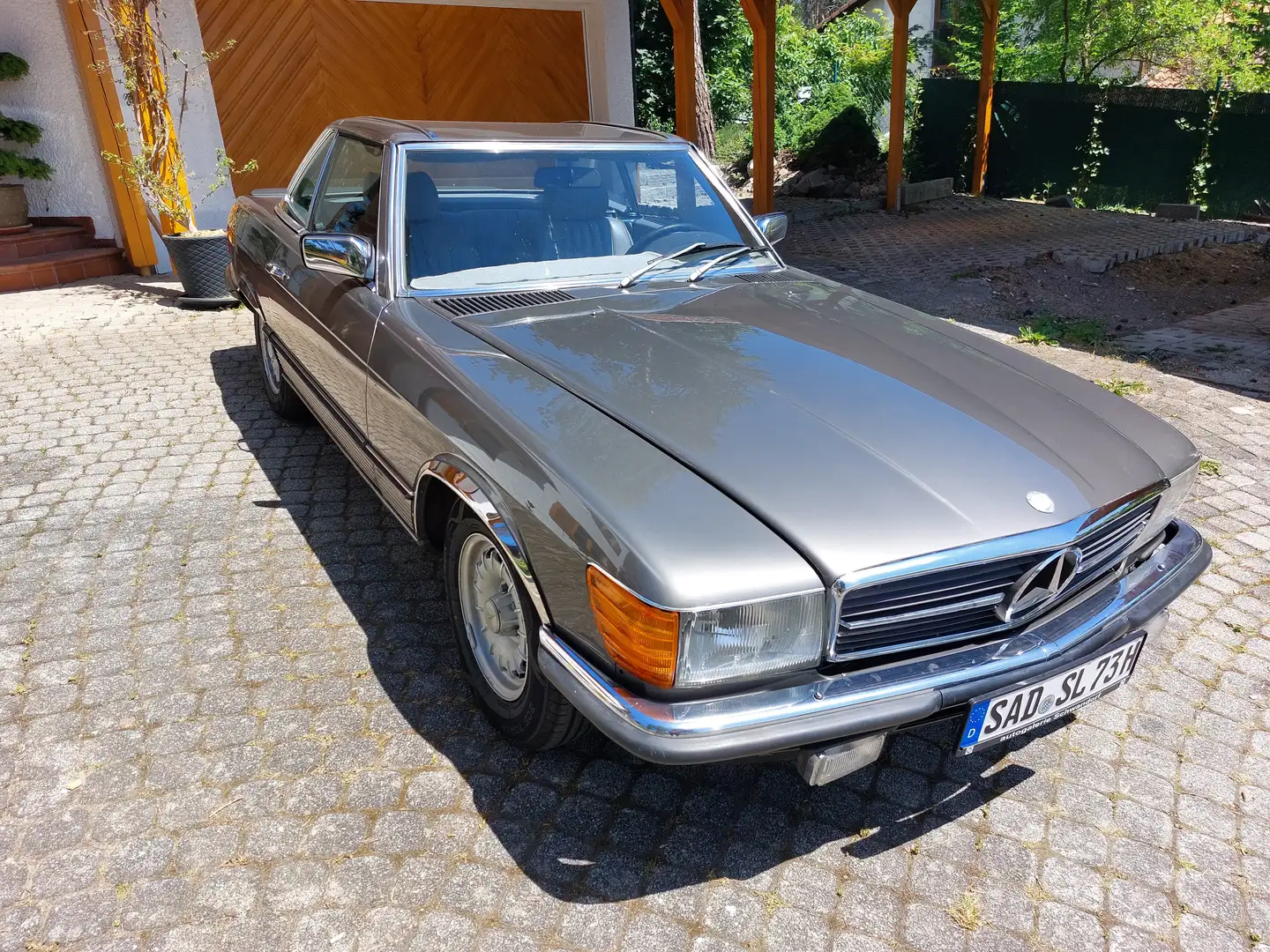 Mercedes-Benz SL 380 4 Sitze, Heckspoiler Gris - 2