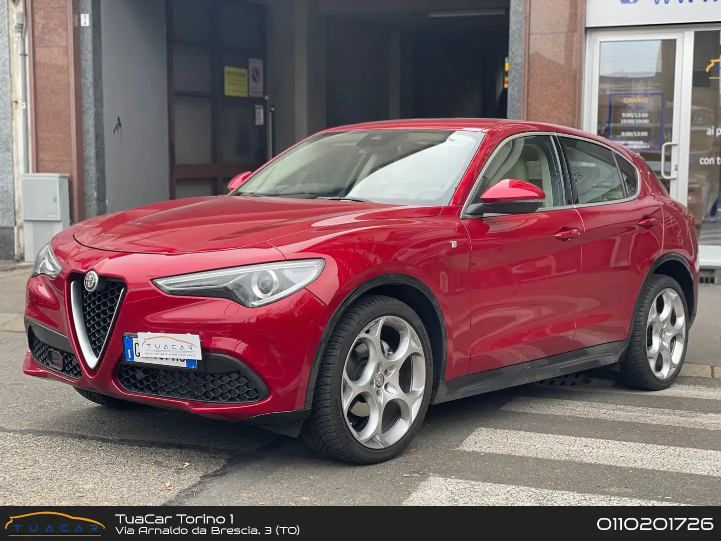 Alfa Romeo Stelvio 6C Villa d'Este 2.2 Rosso - 1