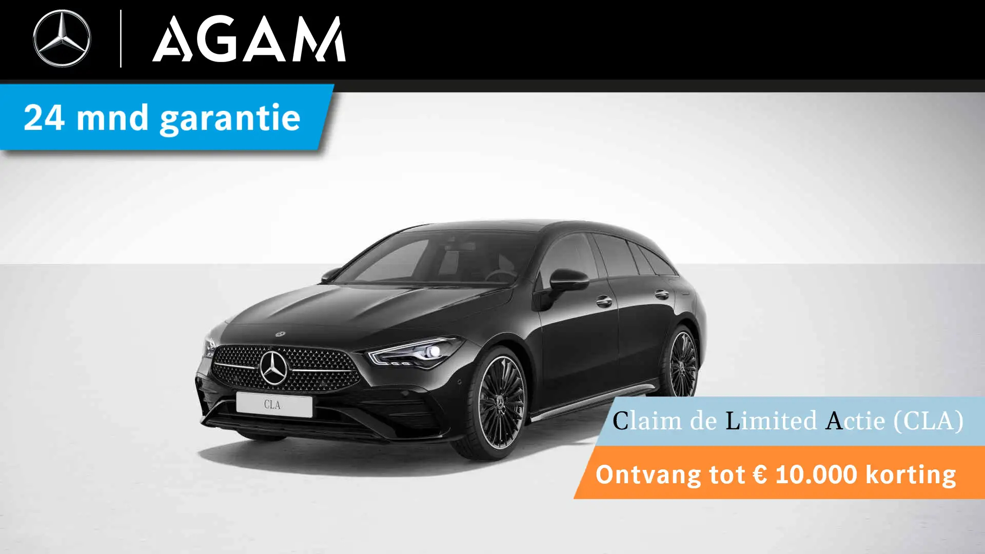Mercedes-Benz CLA 180 Shooting Brake Star Edition LIMITED Panorama dak Zwart - 1