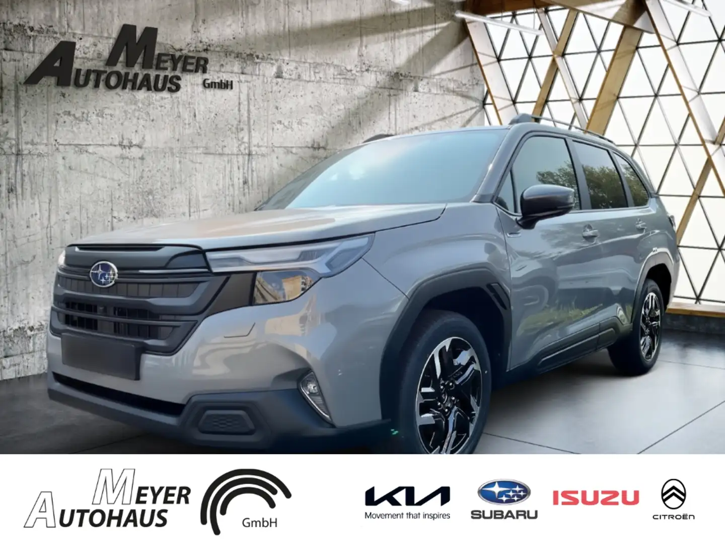 Subaru Forester 2.0 AWD Exclusive+LED+Panoramaglasdach+el. Hecklap Gris - 2