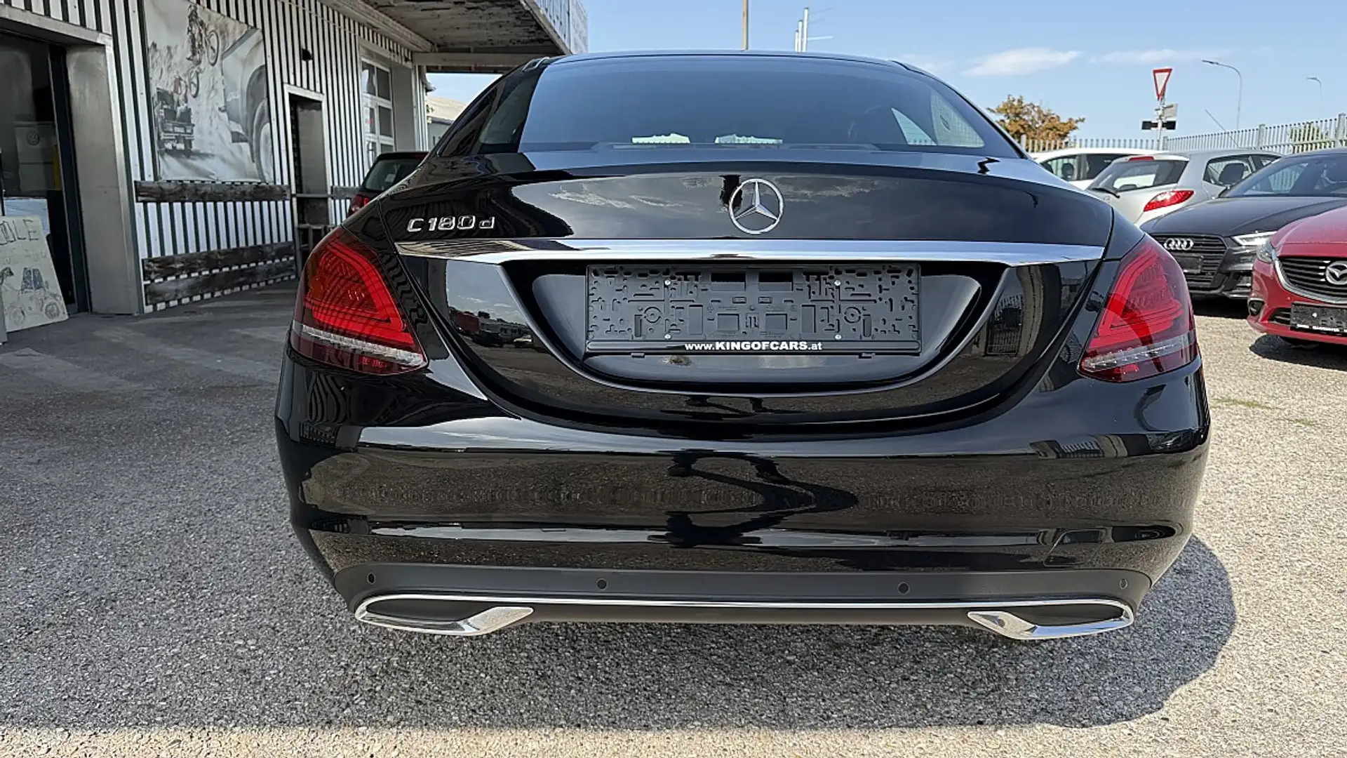 Mercedes-Benz C 180 d 1,6l Avantgarde, ARBÖ Kauftest + Pickerl Schwarz - 2