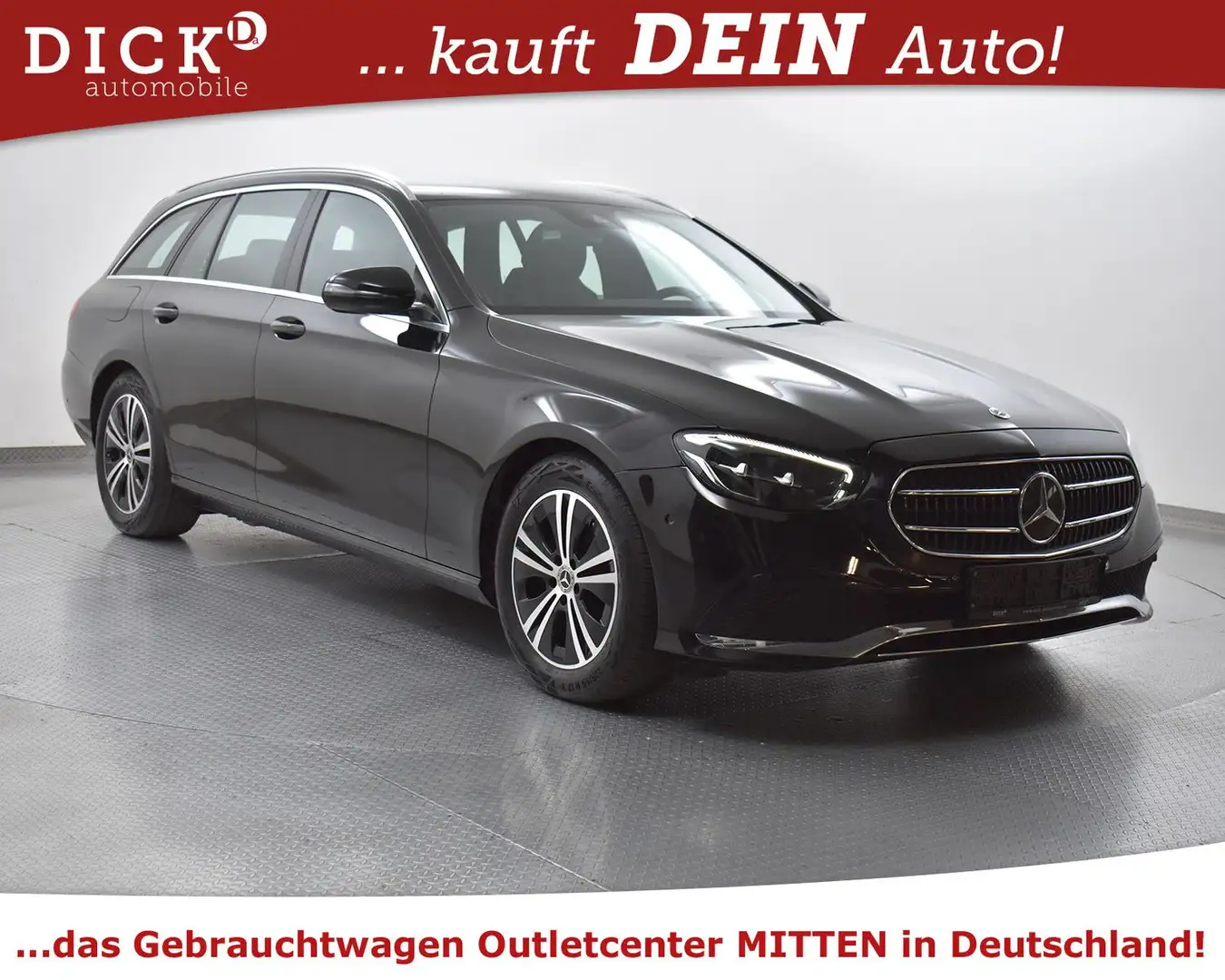 Mercedes-Benz E 200 E200 T 9G Avantg WIDESC+NAVI+LED+KAMER+TEMP+SHZ Noir - 1