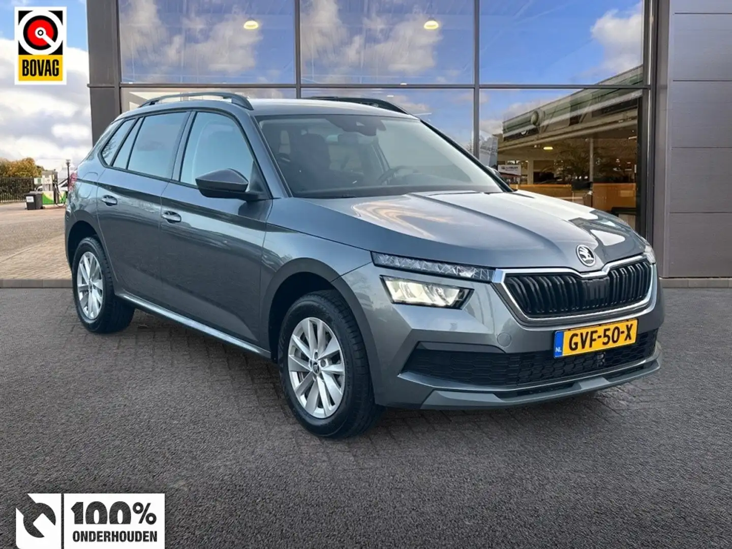 Skoda Kamiq 1.0TSI 110pk Automaat | Digi. dash | Adaptive crui Grau - 1