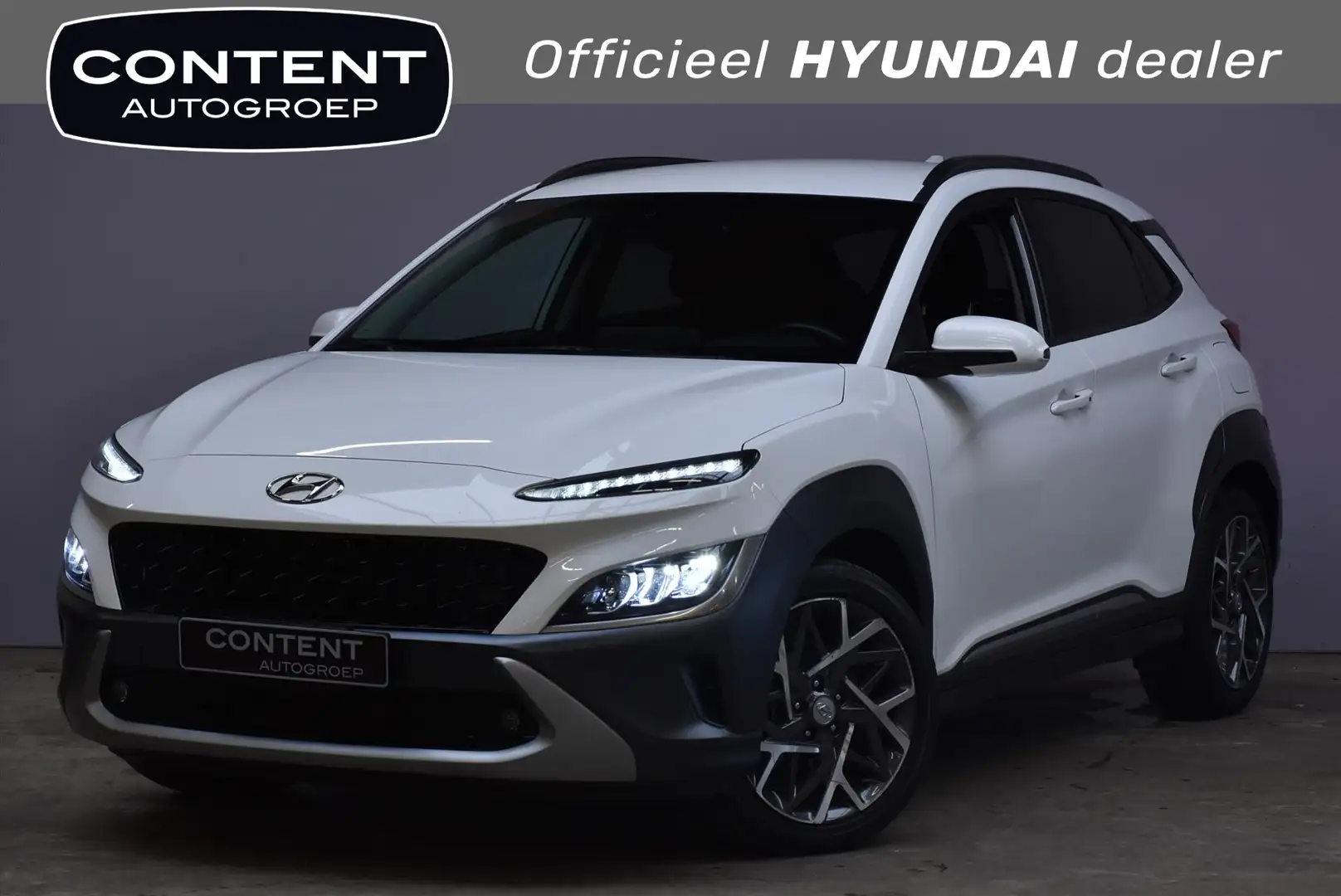 Hyundai KONA 1.6 GDI HEV Comfort Smart |Clima |Camera |Apple Ca Blanc - 1