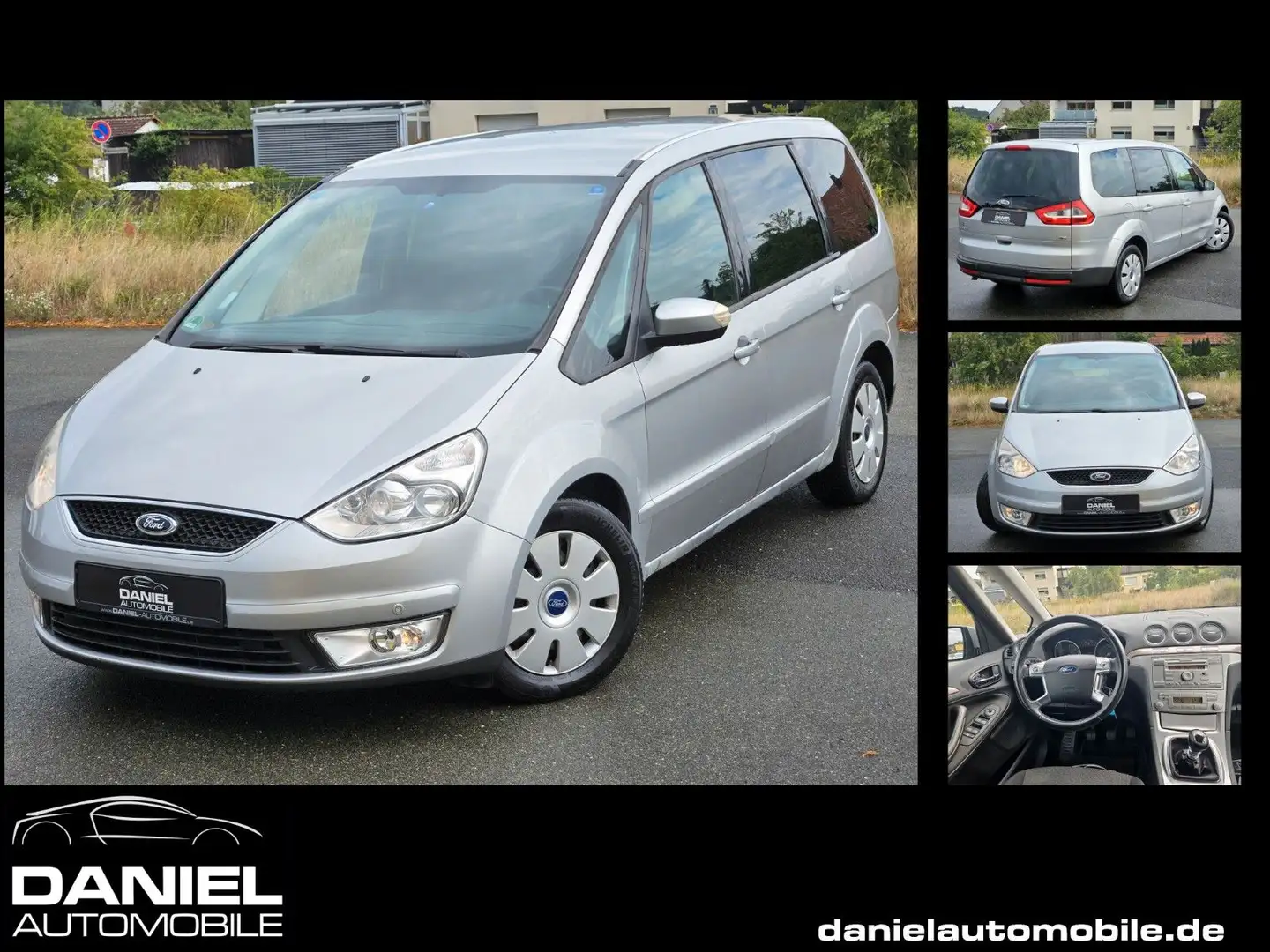Ford Galaxy 2.0 TDCi Trend 7-SITZER+KLIMA+TÜV:02/2027 Plateado - 1