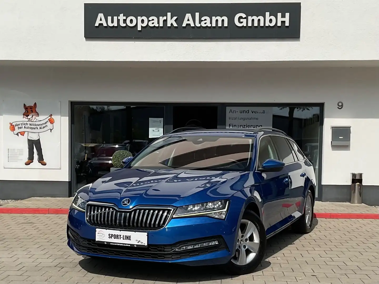 Skoda Superb Combi ACC DAB LED MEMORY NAVI RFK Blau - 1