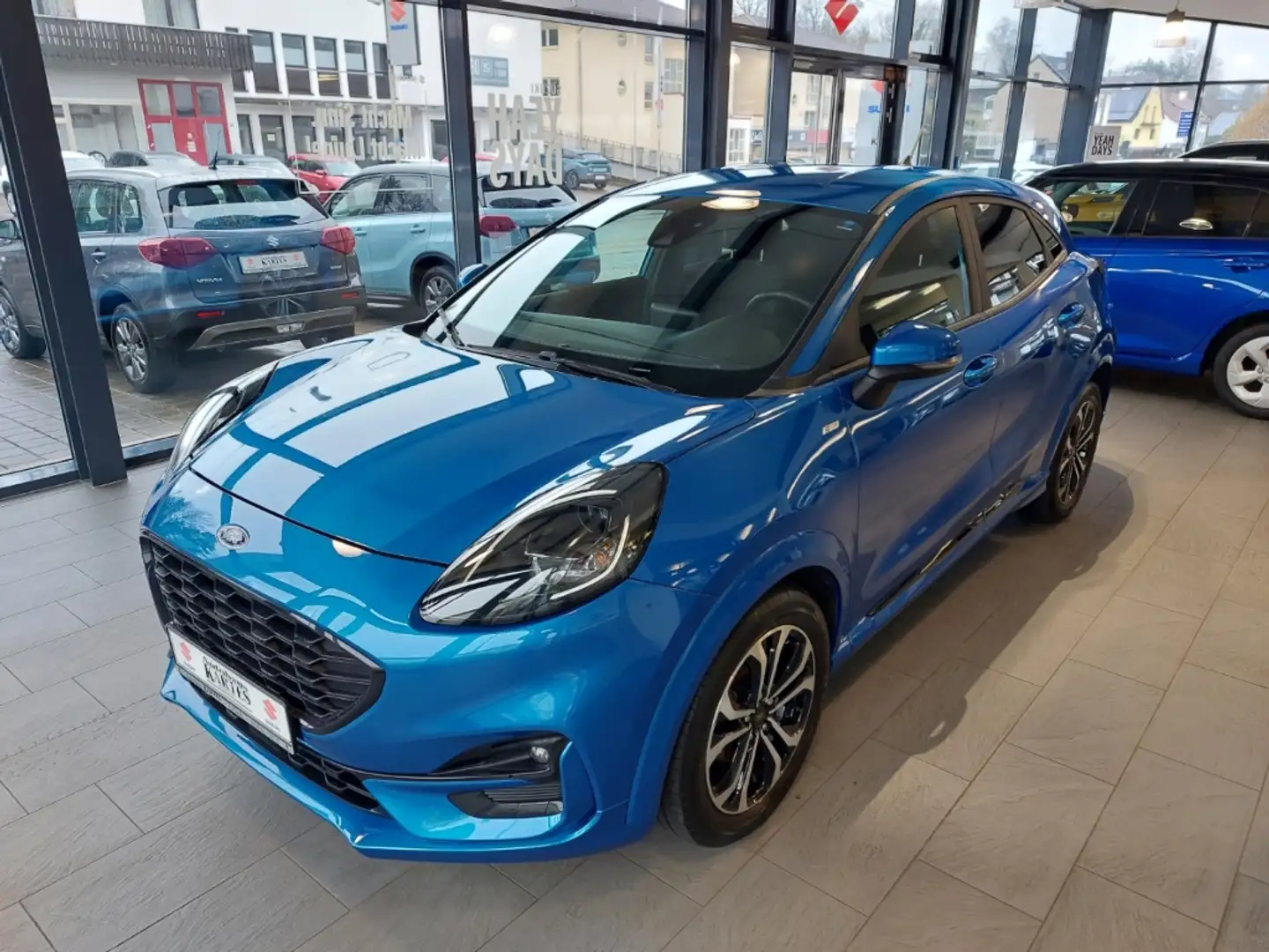 Ford Puma ST-Line  NAV SHZ LHZ PDC Scheckheft gepflegt Blu/Azzurro - 2