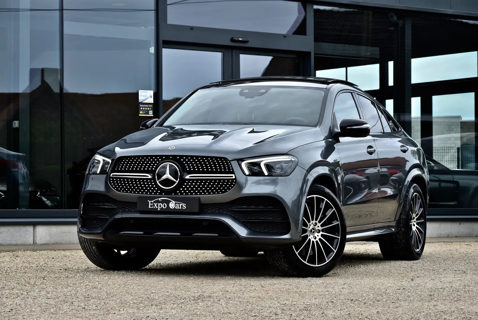 Mercedes-Benz GLE 350 Coupe de 4Matic*AMG Line*PANO DAK*HEAD-UP*MEMORY* Gris - 1