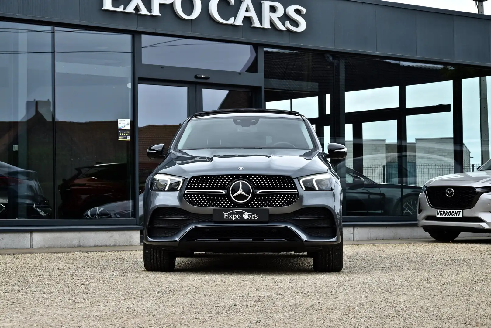 Mercedes-Benz GLE 350 Coupe de 4Matic*AMG Line*PANO DAK*HEAD-UP*MEMORY* Gris - 2