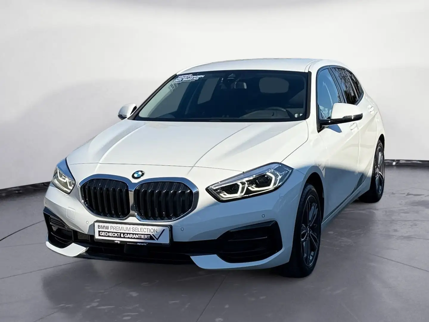 BMW 118 i Sport Line Navi Klima PDC Head-Up AHK Sport Weiß - 2