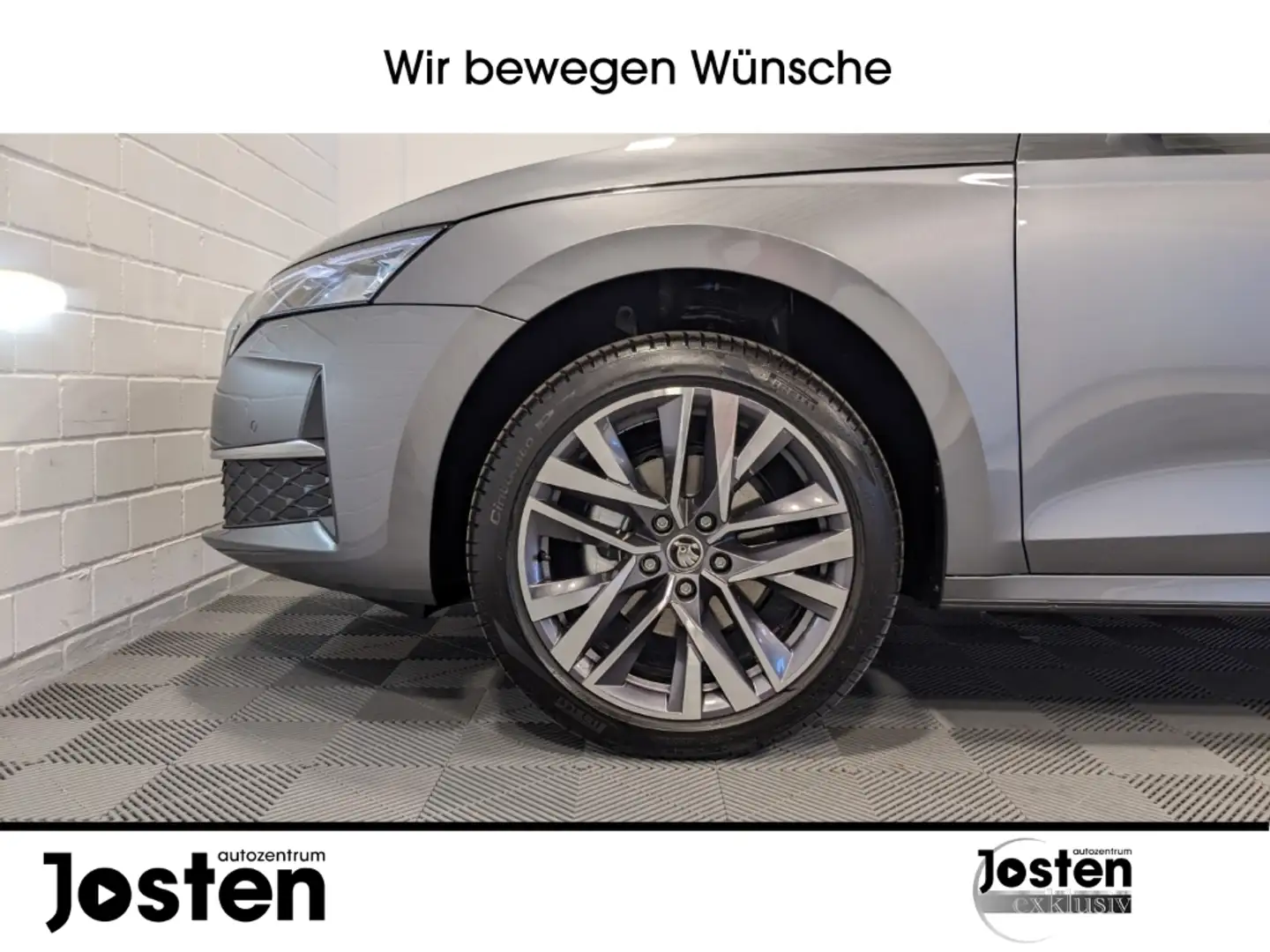 Skoda Octavia Combi Selection 2.0 TDI NAVI AHK LED Grijs - 2