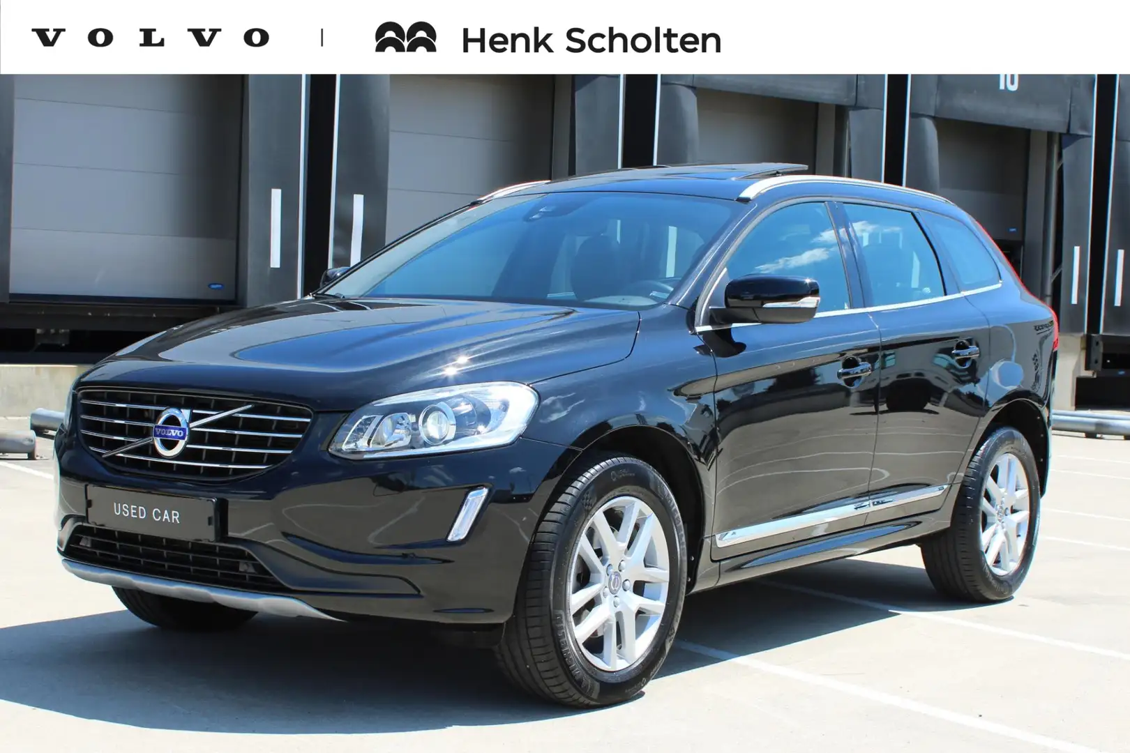 Volvo XC60 T5 245PK FWD Polar+ | elektrisch verstelb. bestuur Noir - 1