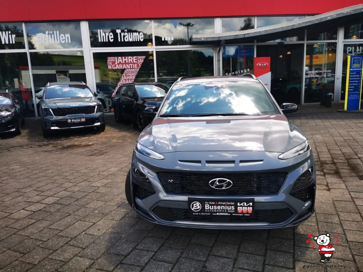 Hyundai KONA 1.0 T-GDI N-Line +Ass+So+Kamera+SHZ Gris - 2