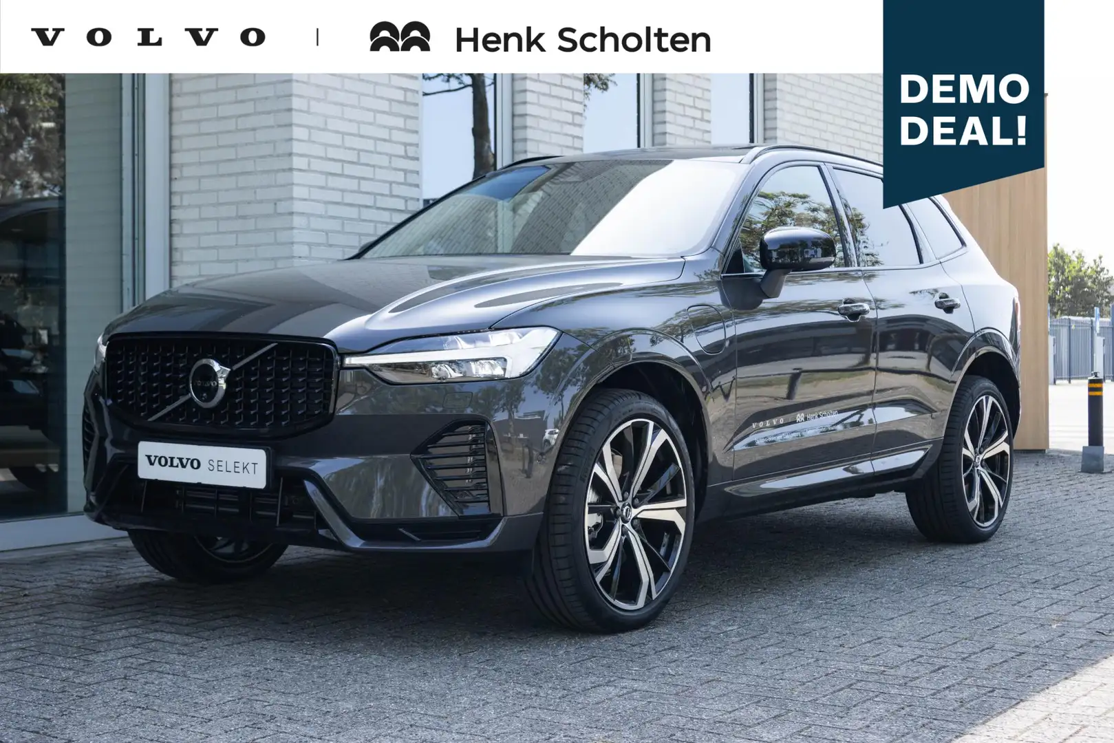Volvo XC60 T8 Automaat Plug-in hybrid AWD Ultra Dark Panorama Grau - 1