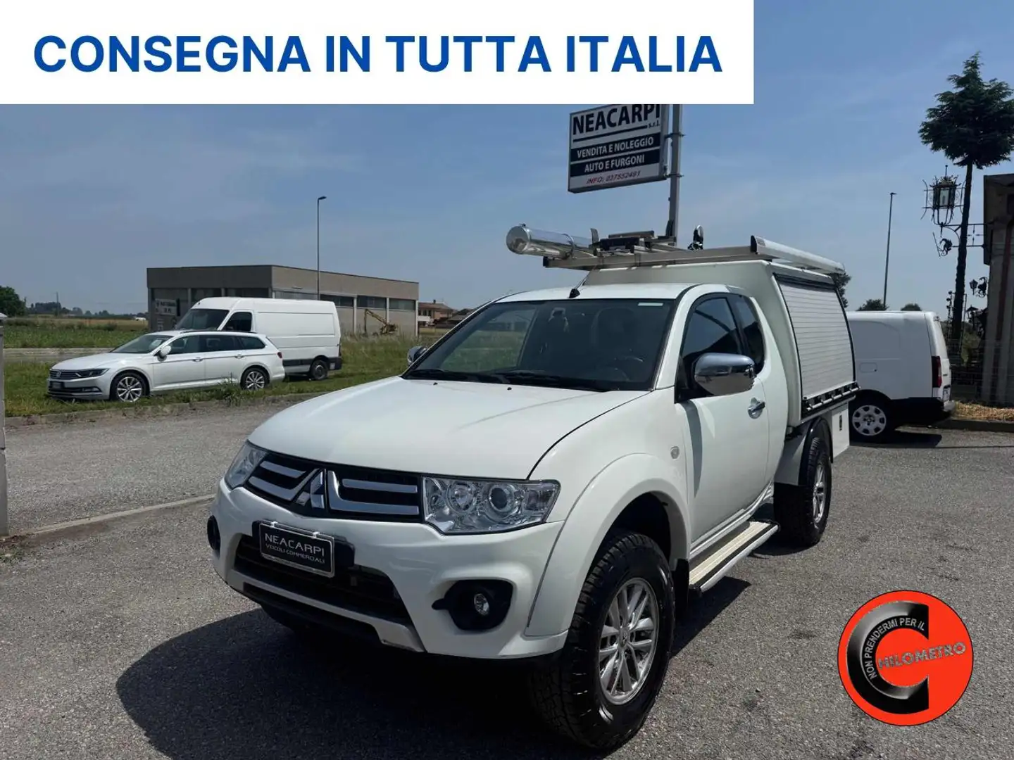 Mitsubishi L200 2.5 DI-D/180 CV 4 POSTI  CLUB CAB INVITE DPF Bianco - 1
