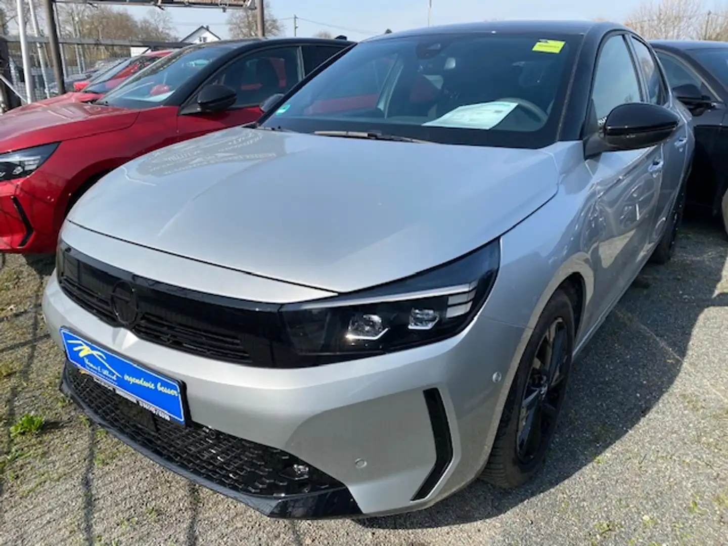 Opel Corsa 1.2 Turbo GS Automatik// PDC  RKF Klima AT Plateado - 2