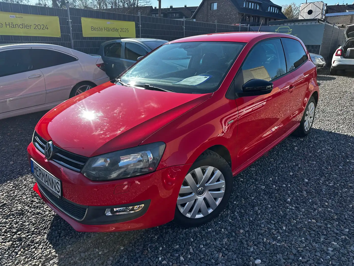 Volkswagen Polo Match *1.HAND / ALLWETTERREIFEN / TÜV NEU* Rot - 1