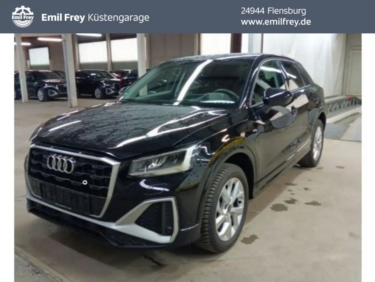 Audi Q2 35 TFSI S tronic S line NAVI Kamera SHZ LED G Zwart - 1