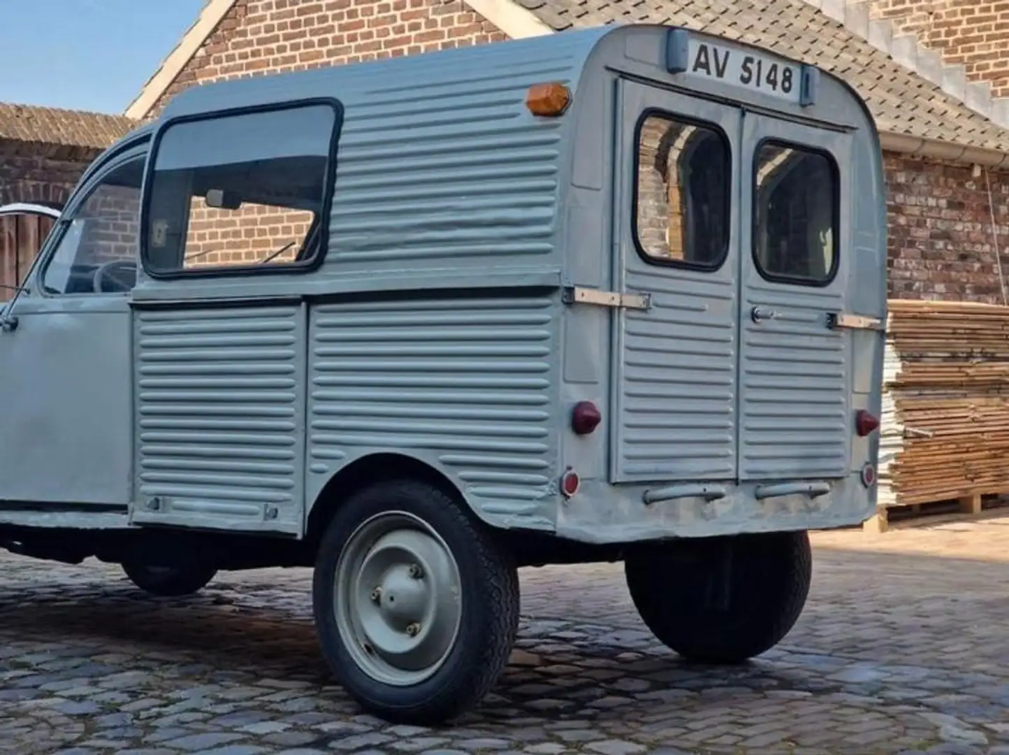 Citroen 2CV AZU - Besteleend *4 PERSOONS* Blanco - 2