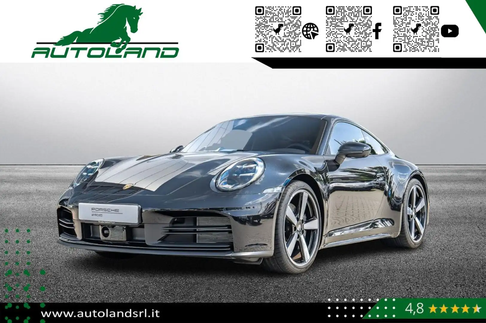 Porsche 992 99.2 394cv Carrera*Consegnabile Subito* Nero - 1