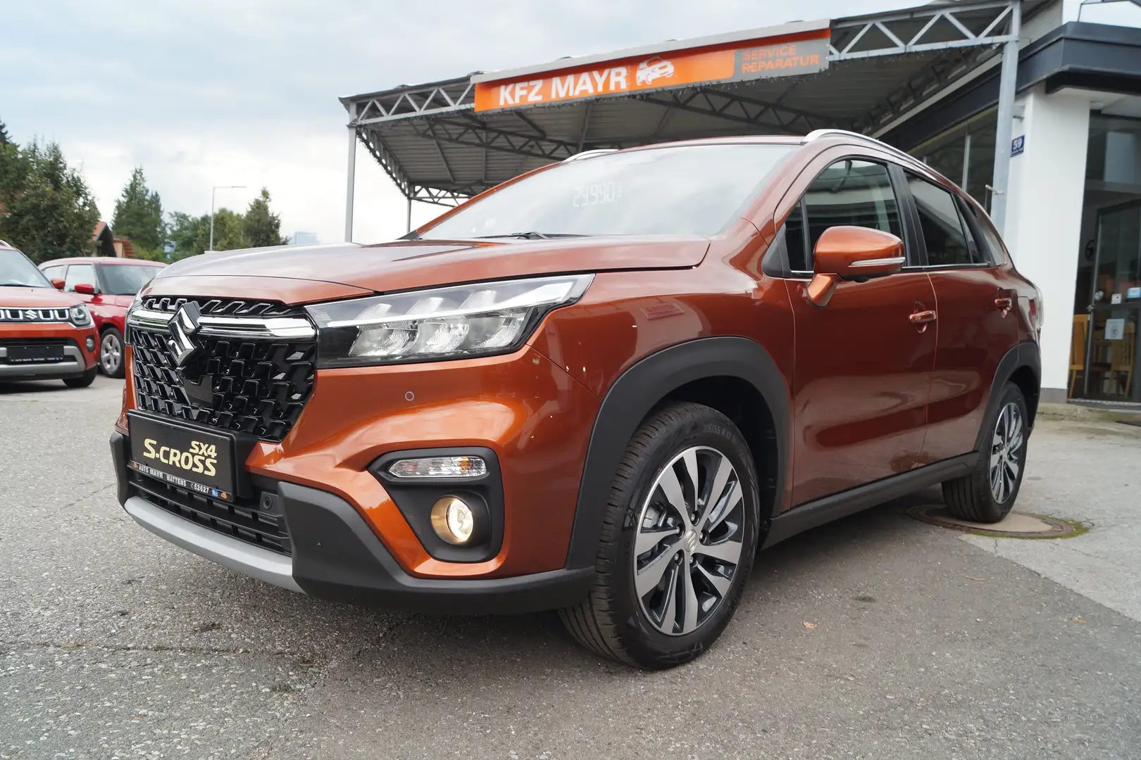 Suzuki S-Cross 1,4 Hybrid ALLGRIP Flash Panorama Brun - 1