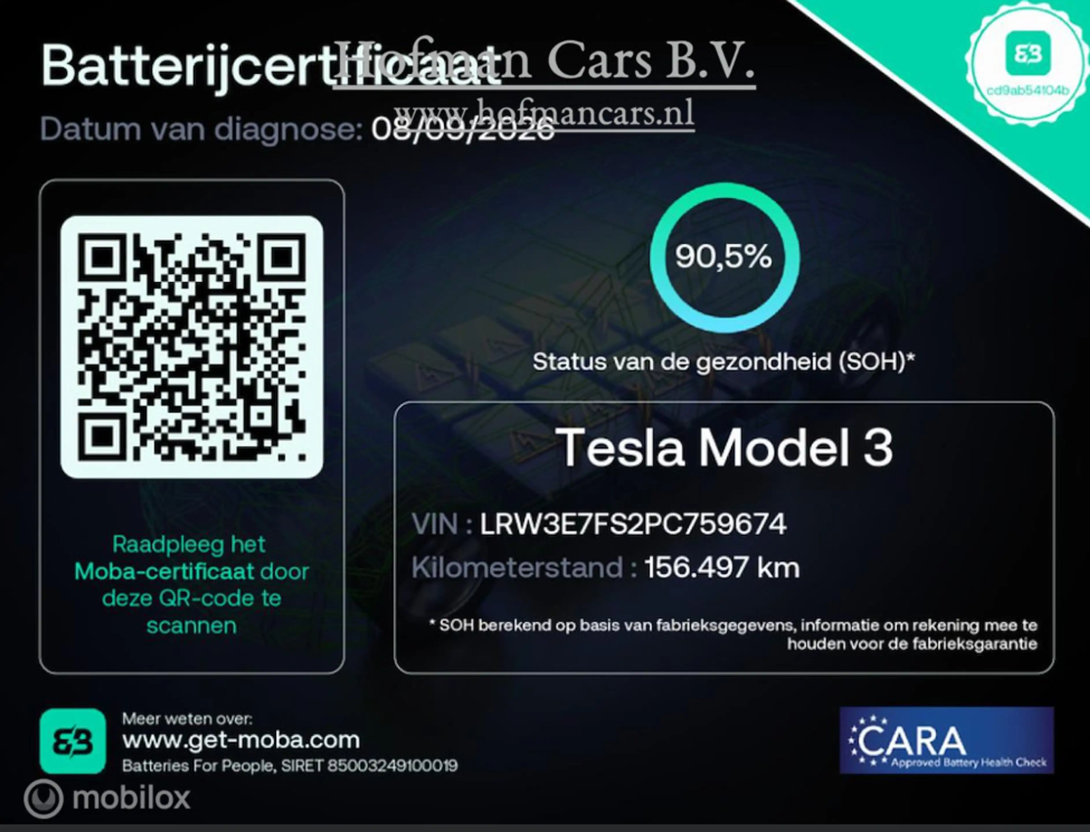 Tesla Model 3 Standard RWD Plus | 60 kWh LFP | Warmtepomp | 19" — photo 2