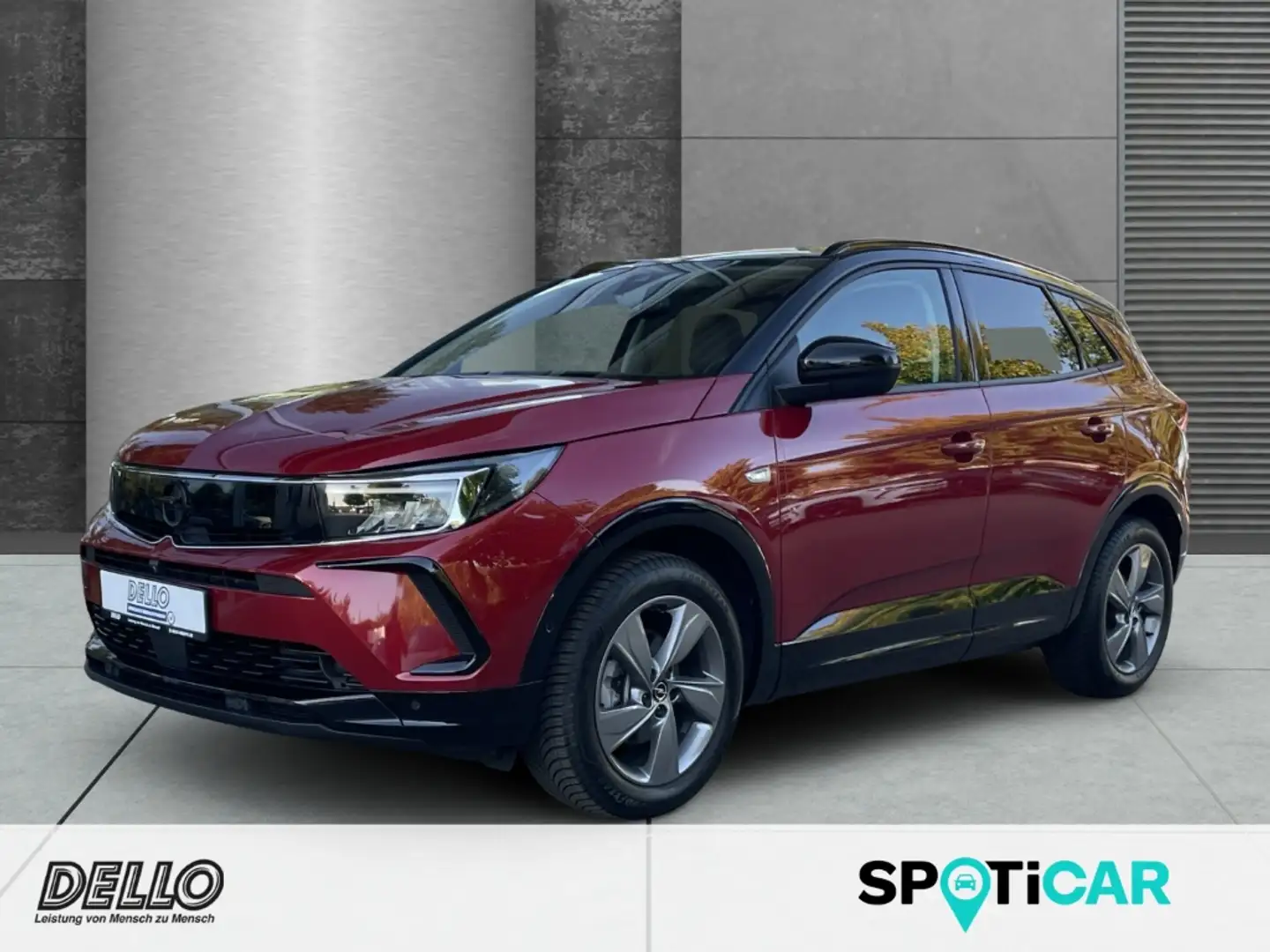 Opel Grandland GS Line AT Navi LenkradHZG SHZ PDC RFK 360 Kamera Rot - 1