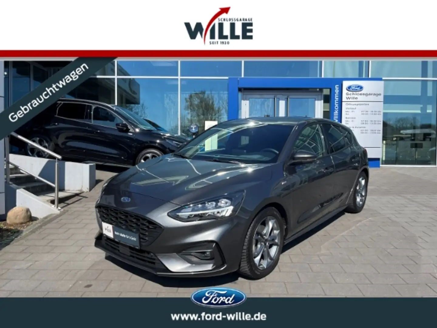 Ford Focus ST-Line X AHK / LED / ACC / Technologie-Paket  Eco Grijs - 1