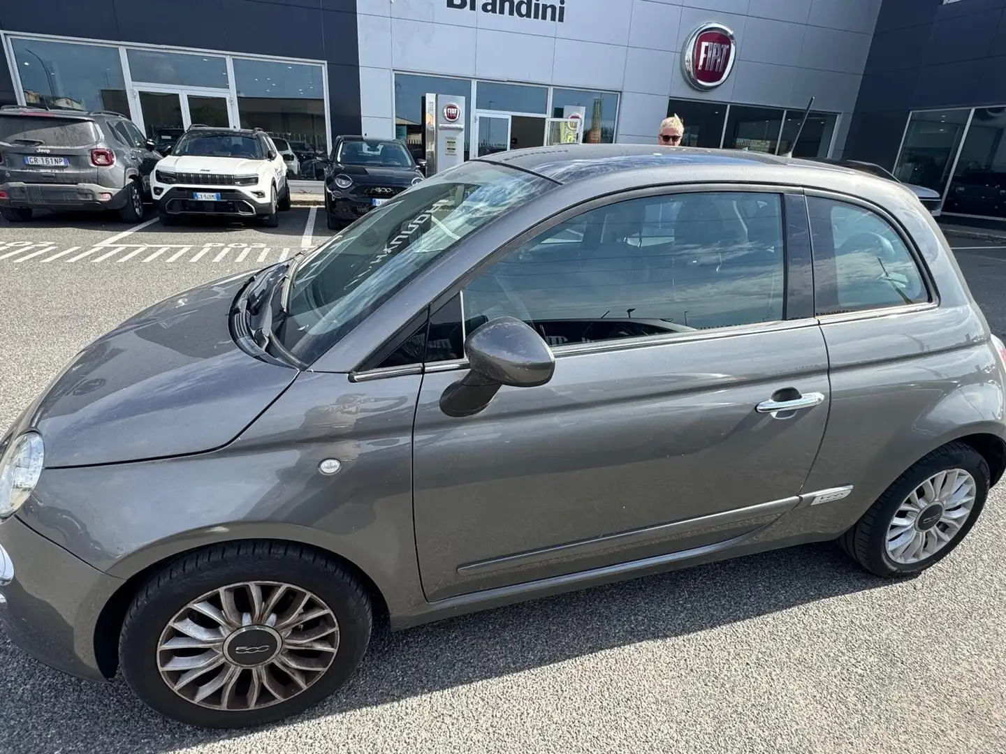 Fiat 500 500 1.2 Lounge Grigio - 1