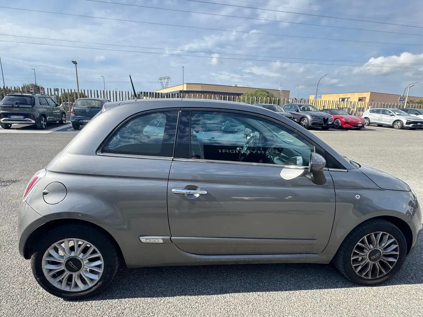 Fiat 500 500 1.2 Lounge Grigio - 2