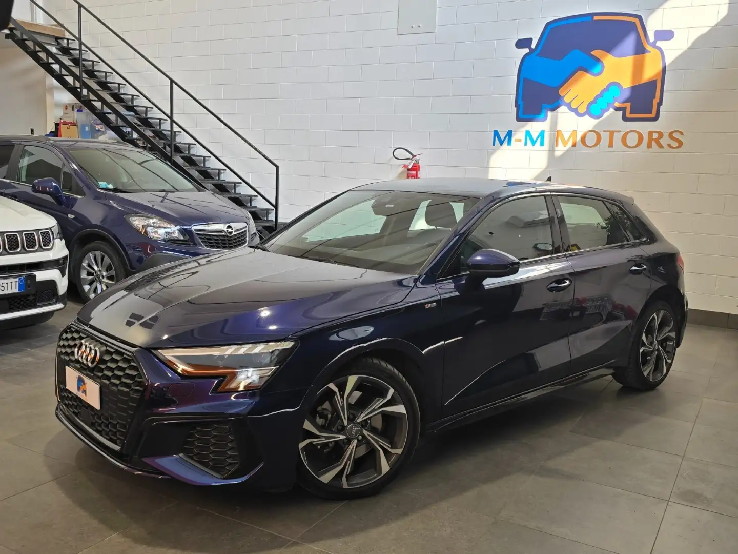 Audi A3 SPB 35 TFSI S tronic S line edition Blu/Azzurro - 1