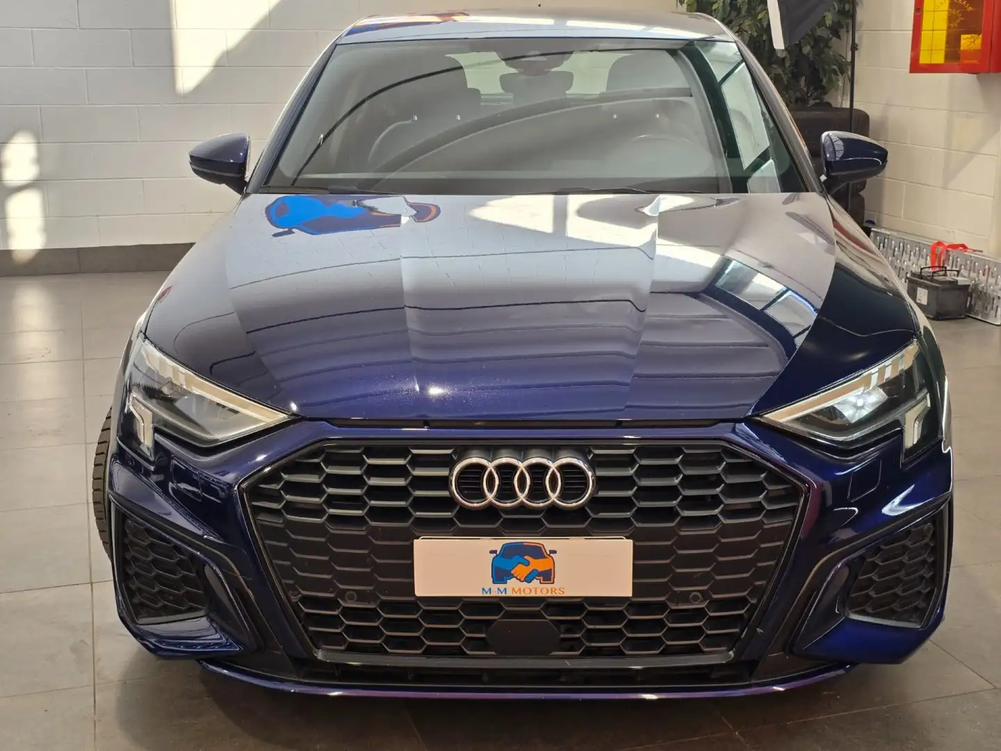 Audi A3 SPB 35 TFSI S tronic S line edition Blu/Azzurro - 2