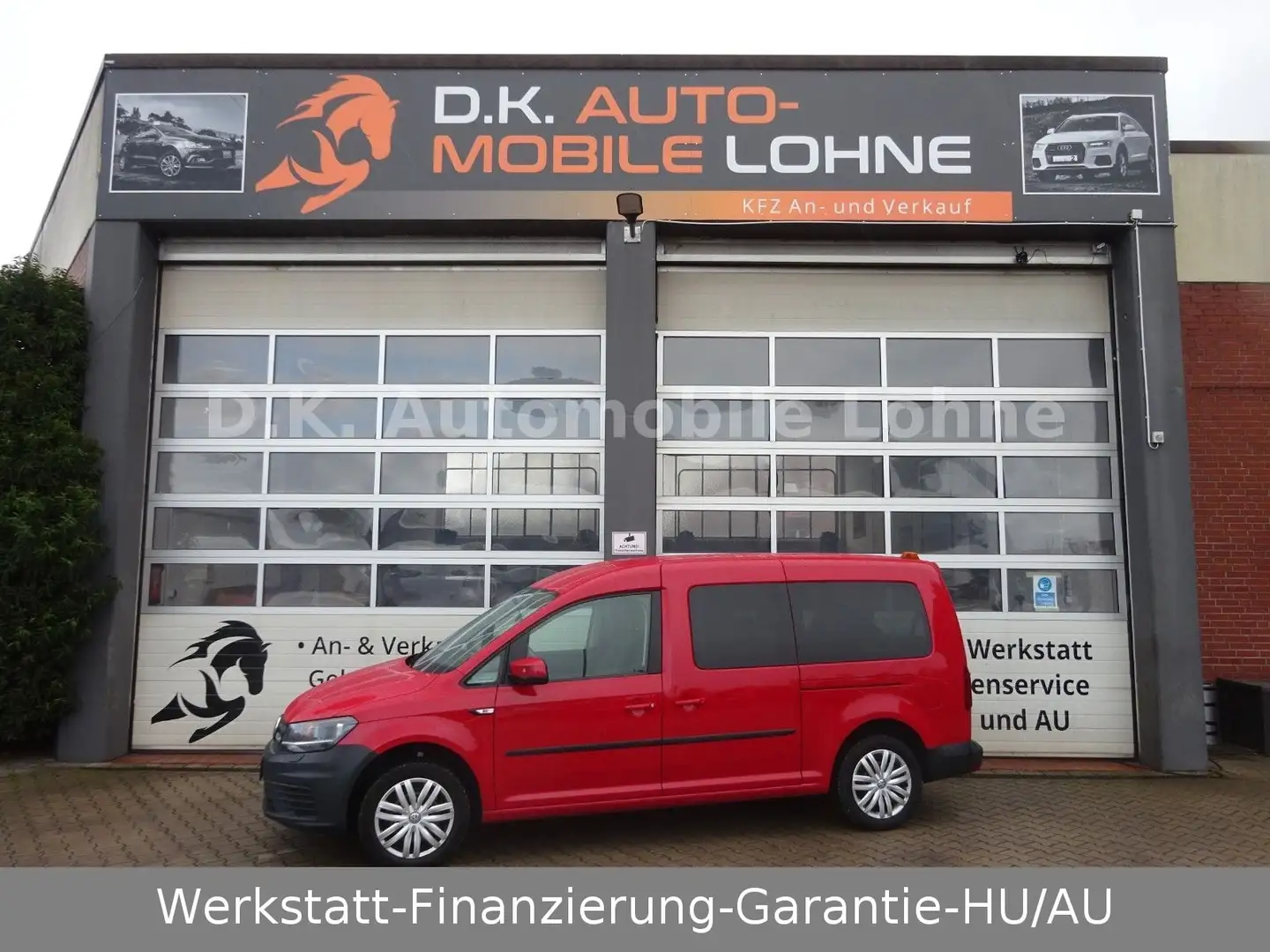 Volkswagen Caddy PKW Maxi Trendline BMT/7SITZER/SHT/KLIMA* Rosso - 1