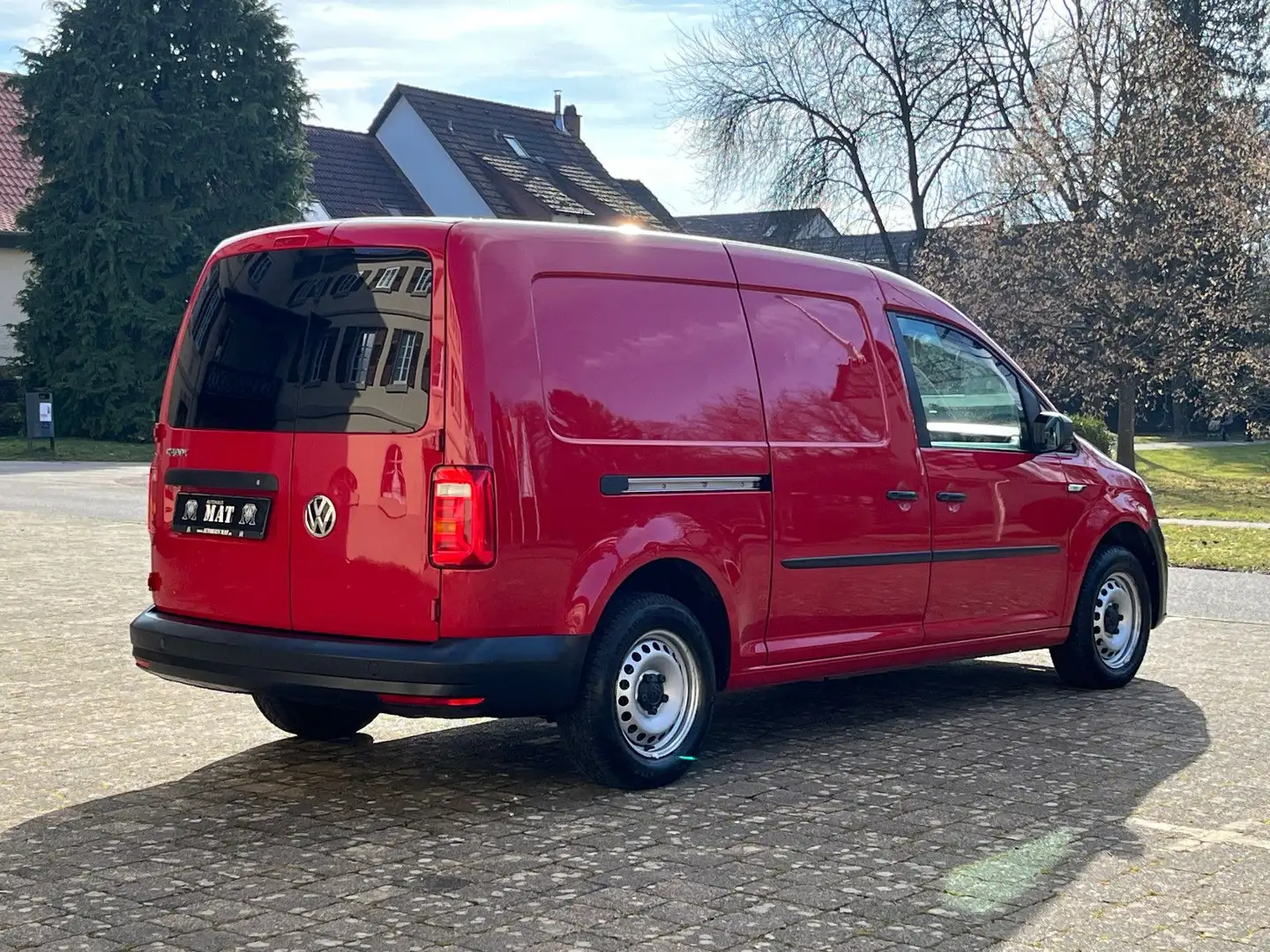 Volkswagen Caddy 2.0 TDI EURO 6d-TEMP KASTEN MAXI 1.HAND Rouge - 1