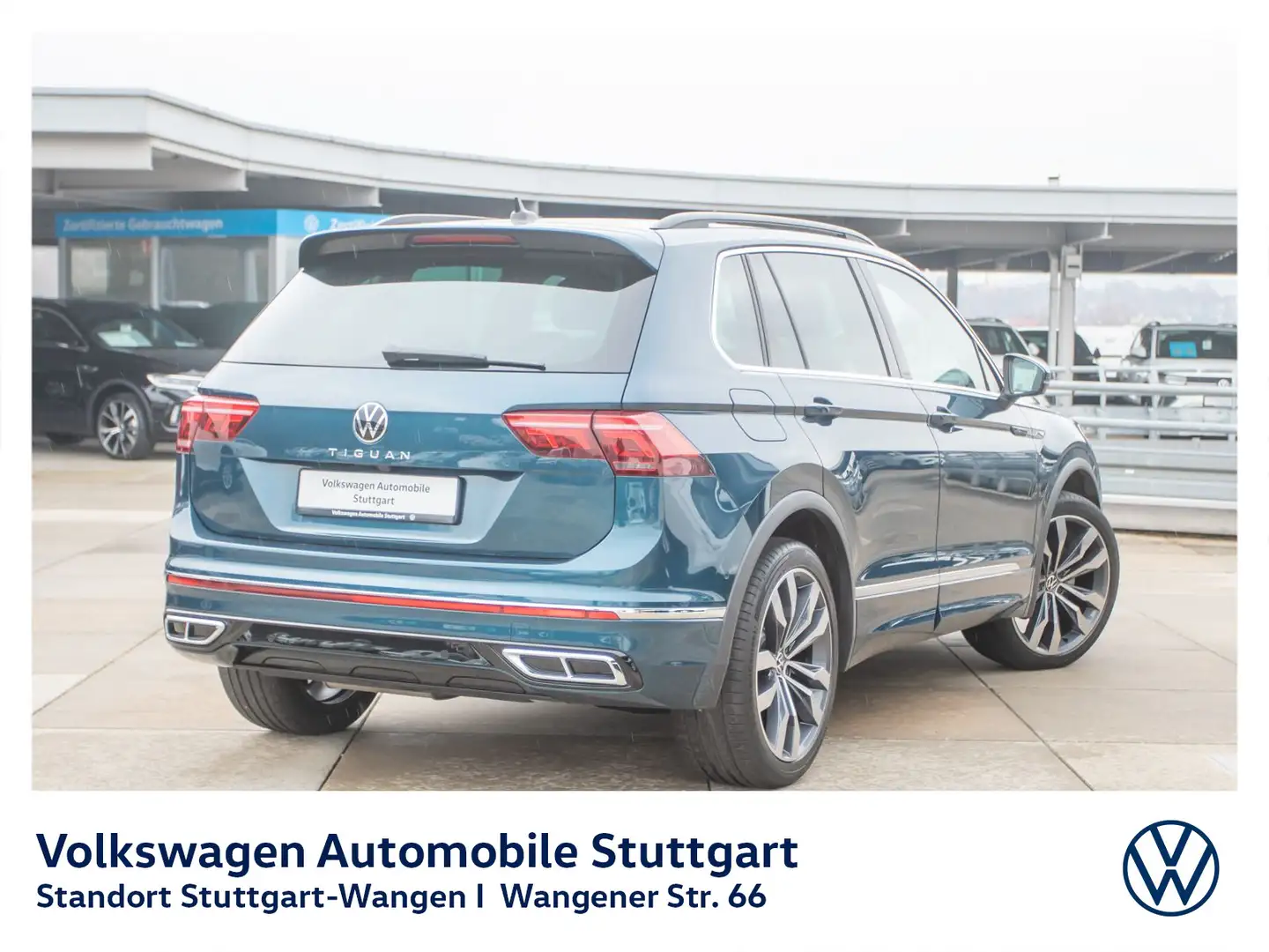 Volkswagen Tiguan R-Line 2.0 TDI DSG Navi AHK ng LED Kamera Blau - 2