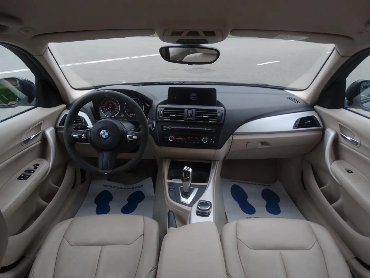 BMW 116 1-serie 116i - M-PERFORMANCE STUUR - LEDER - NAVIG Blau - 2