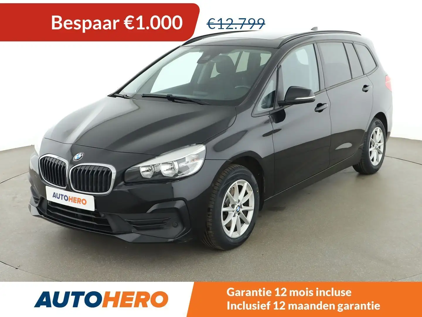 BMW 216 216d Gran Tourer Advantage Noir - 1