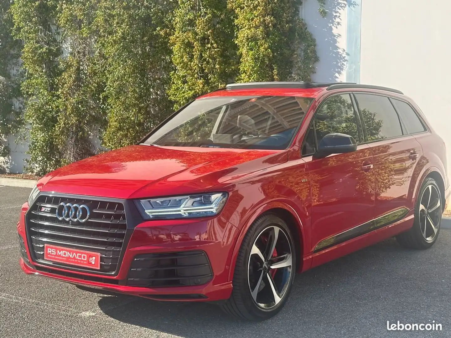 Audi SQ7 ii 4.0 tdi 435 quattro tiptronic Rouge - 1