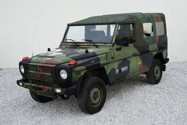 Mercedes-Benz G 250 GD Lang softtop Legervoertuig, Technisch in orde