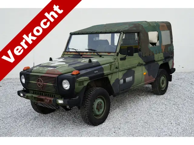 Mercedes-Benz G 250 GD Lang softtop Legervoertuig, Technisch in orde