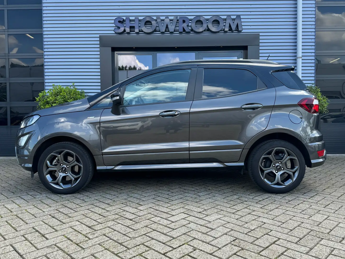 Ford EcoSport 1.0 EcoBoost ST-Line Black Cruisecontrol|Applecarp Grijs - 2